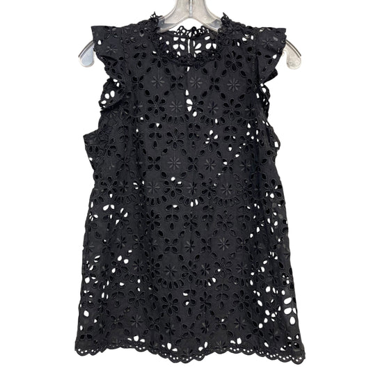 Top Sleeveless By J. Jill In Black, Size:Xs