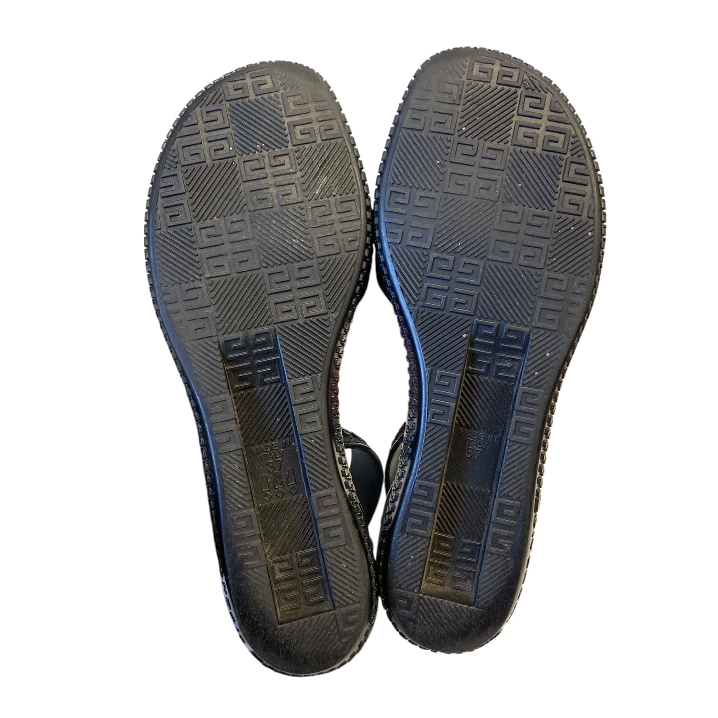 Sandals Luxury Designer By Givenchy In Black, Size:6.5