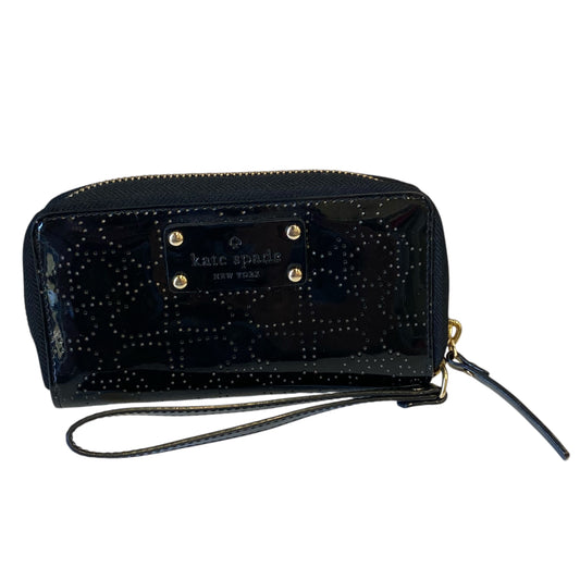Wristlet Designer By Kate Spade In Black, Size:Small
