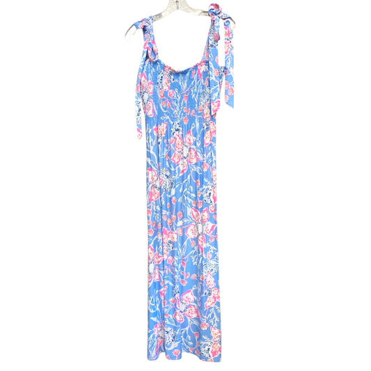 Dress Designer By Lilly Pulitzer In Blue & Pink, Size:L