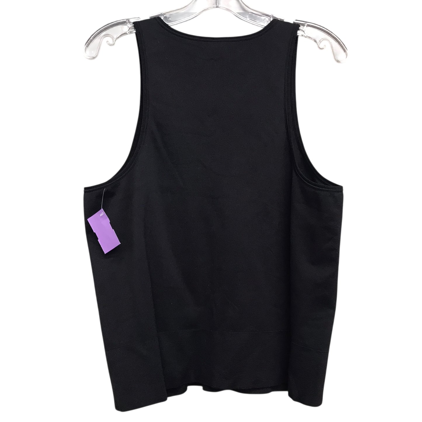 Athletic Tank Top By Athleta In Black, Size:1X