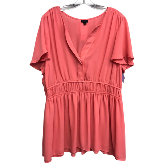 Top Ss By Torrid In Orange, Size:2X