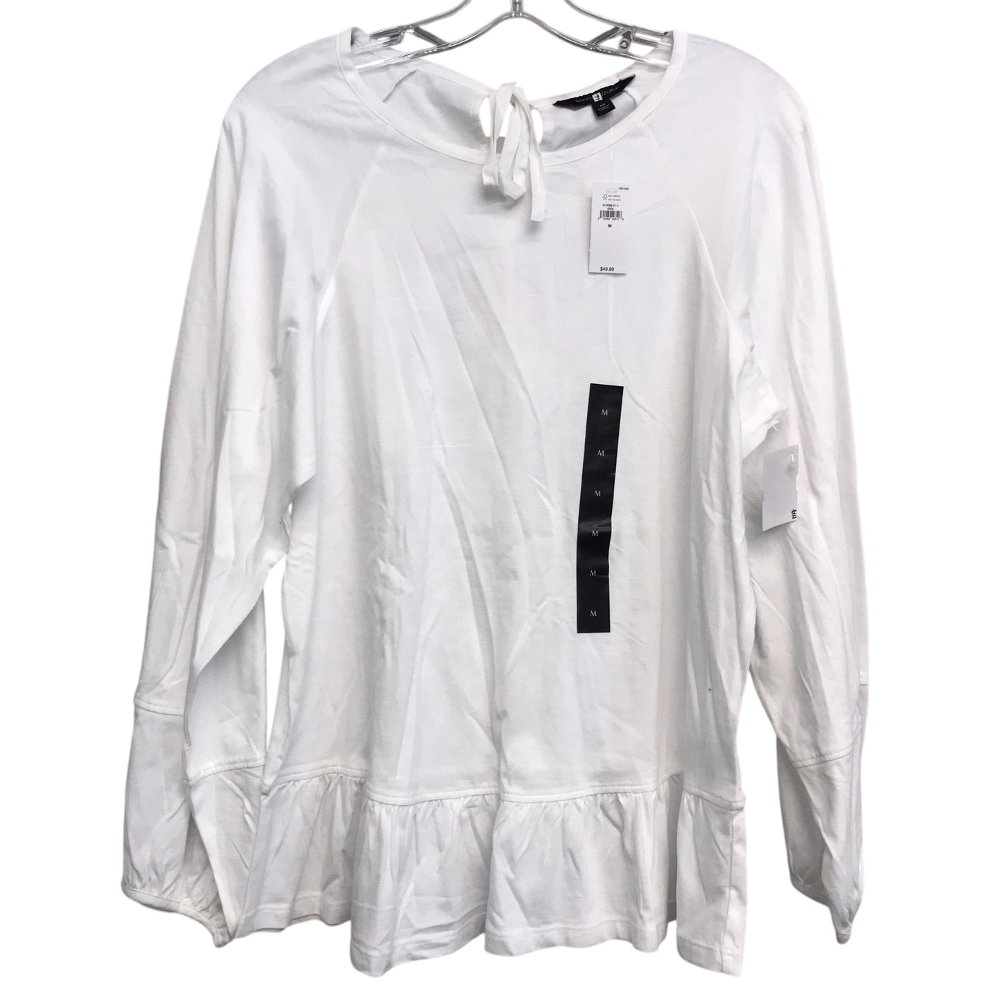 Top Ls By Banana Republic In White, Size:M