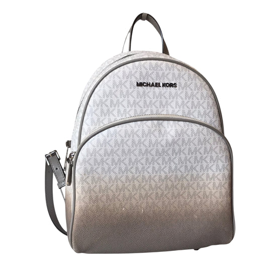 Backpack Designer By Michael Kors In Ivory, Size:Medium