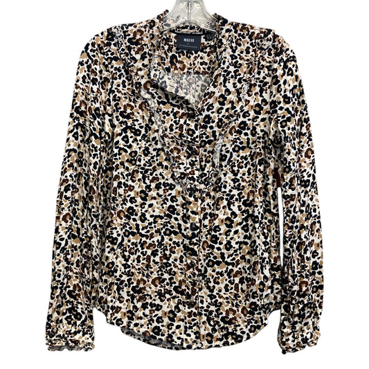 Top Ls By Maeve In Black & Brown, Size:S