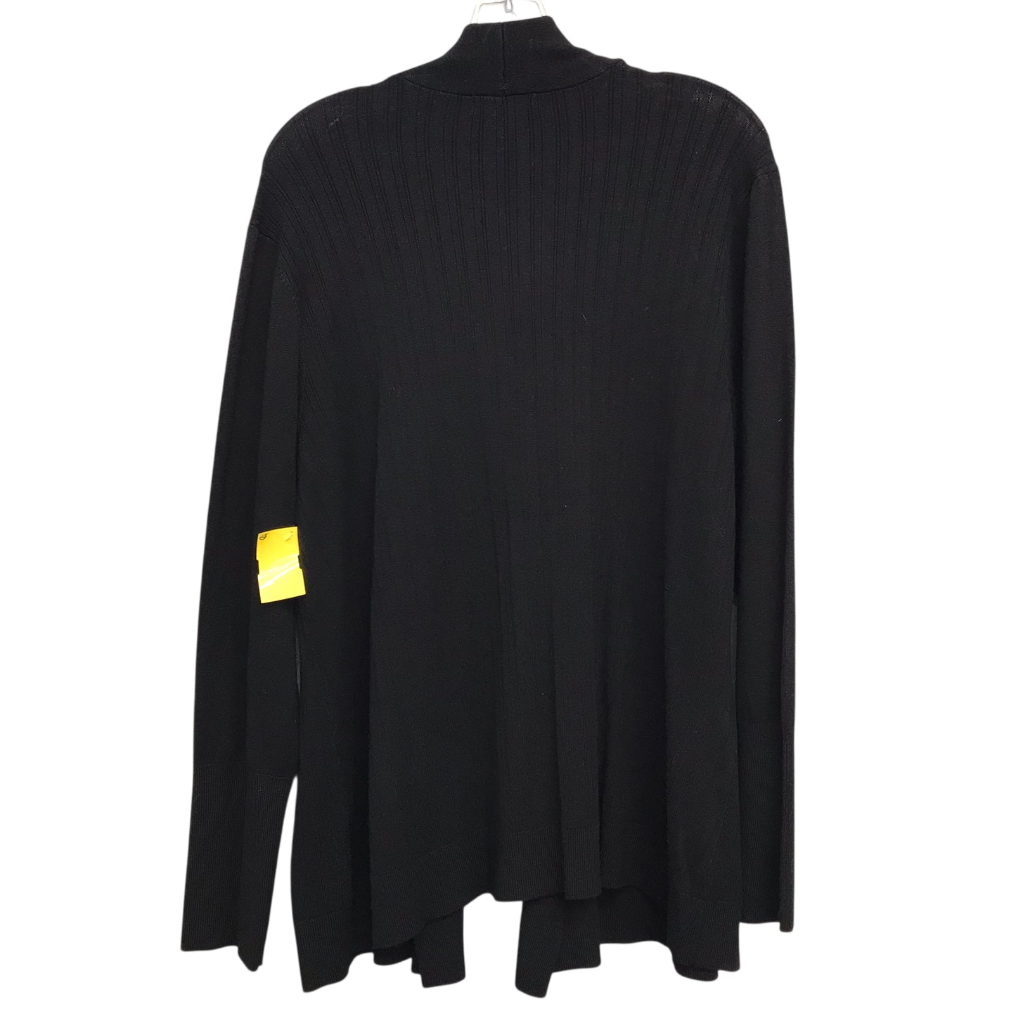 Sweater Cardigan By Roz And Ali In Black, Size:2X
