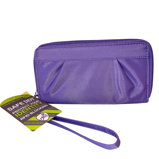 Wristlet By Travelon In Purple, Size:Small
