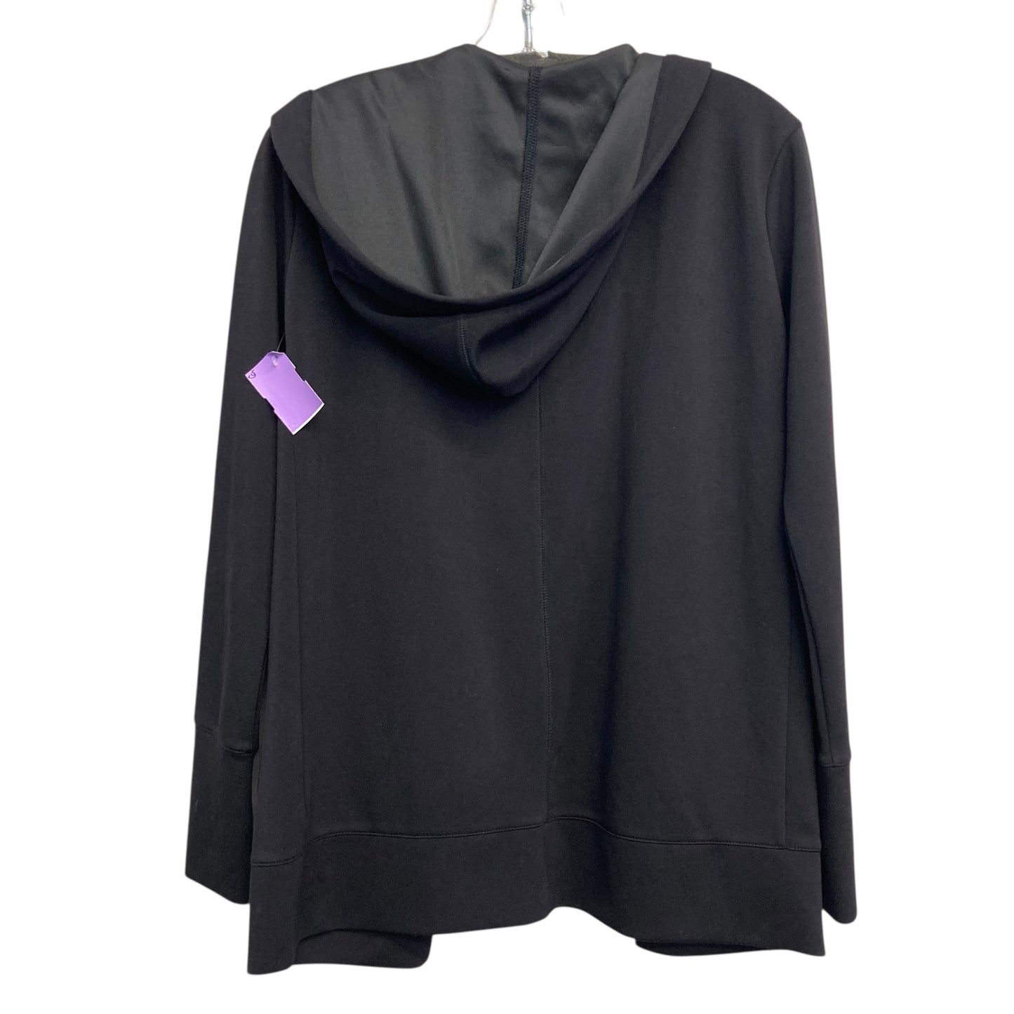 Athletic Jacket By Gaiam In Black, Size:Xs