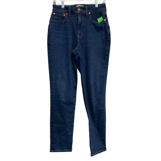Jeans Straight By Madewell In Blue Denim, Size:4