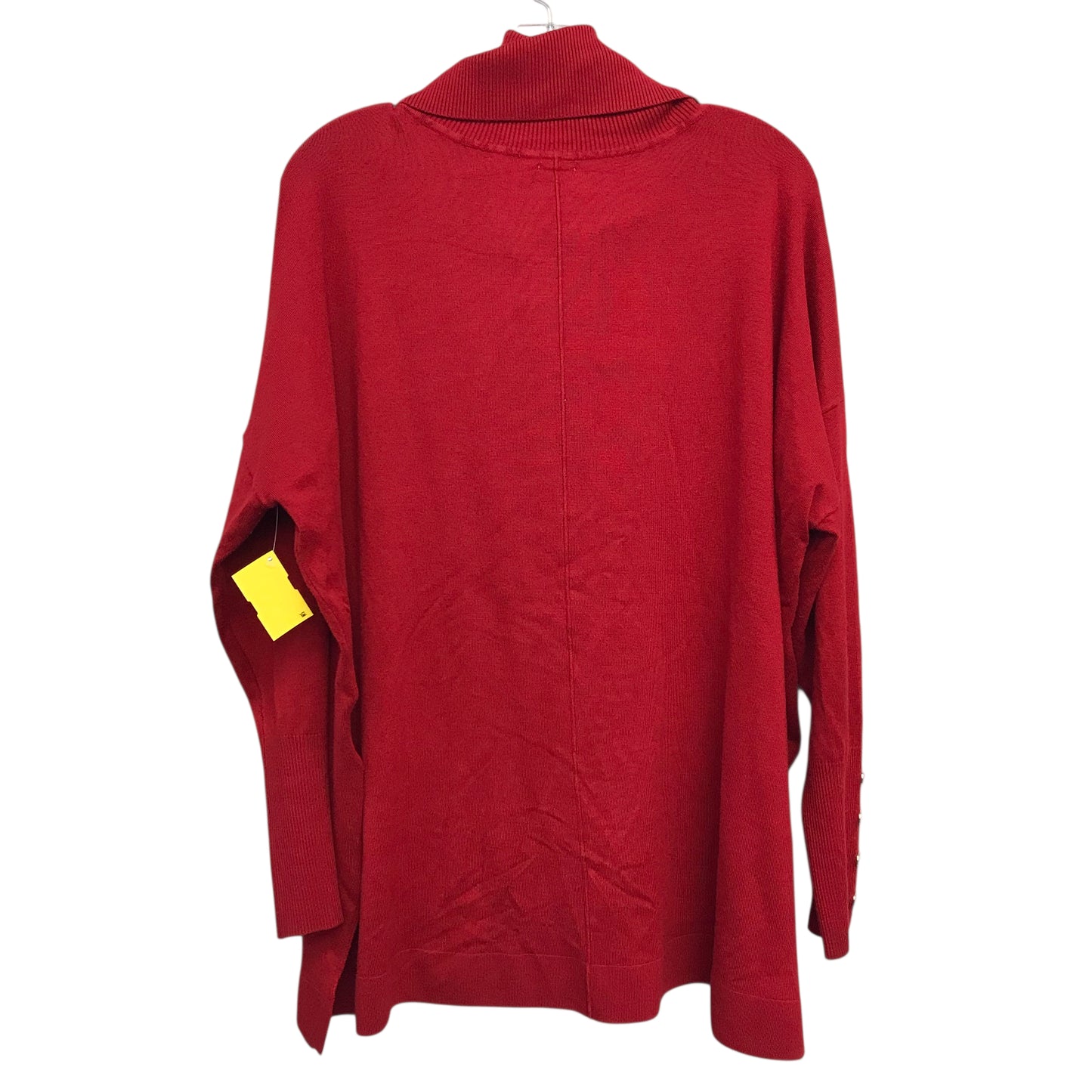 Sweater By Anne Klein In Red, Size:2X