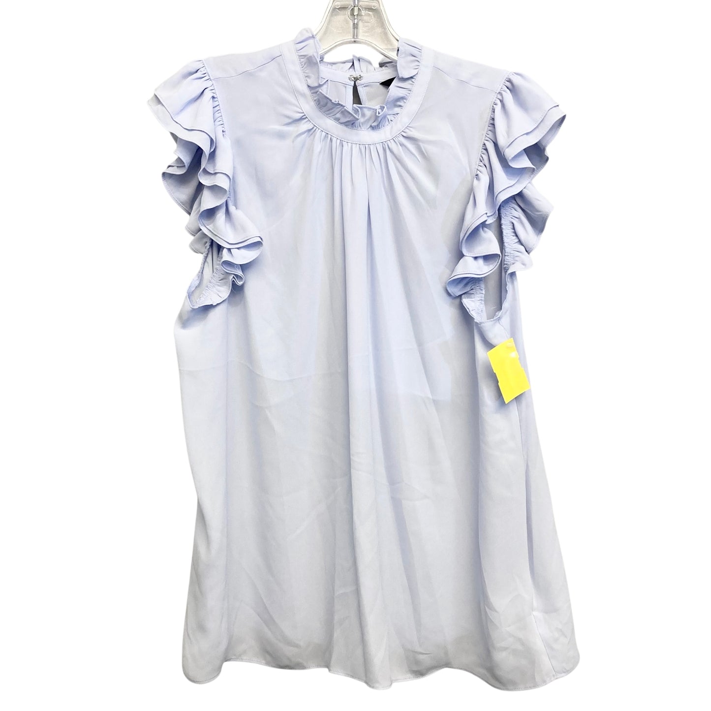 Top Sleeveless Basic By Express In Blue, Size:L