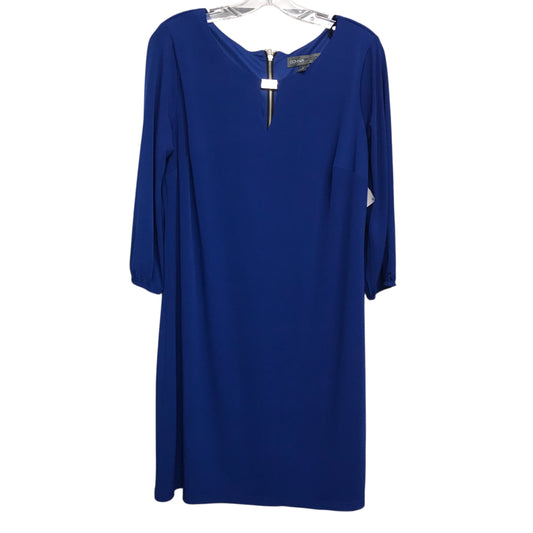 Dress Party Short By Donna Ricco In Blue, Size:L