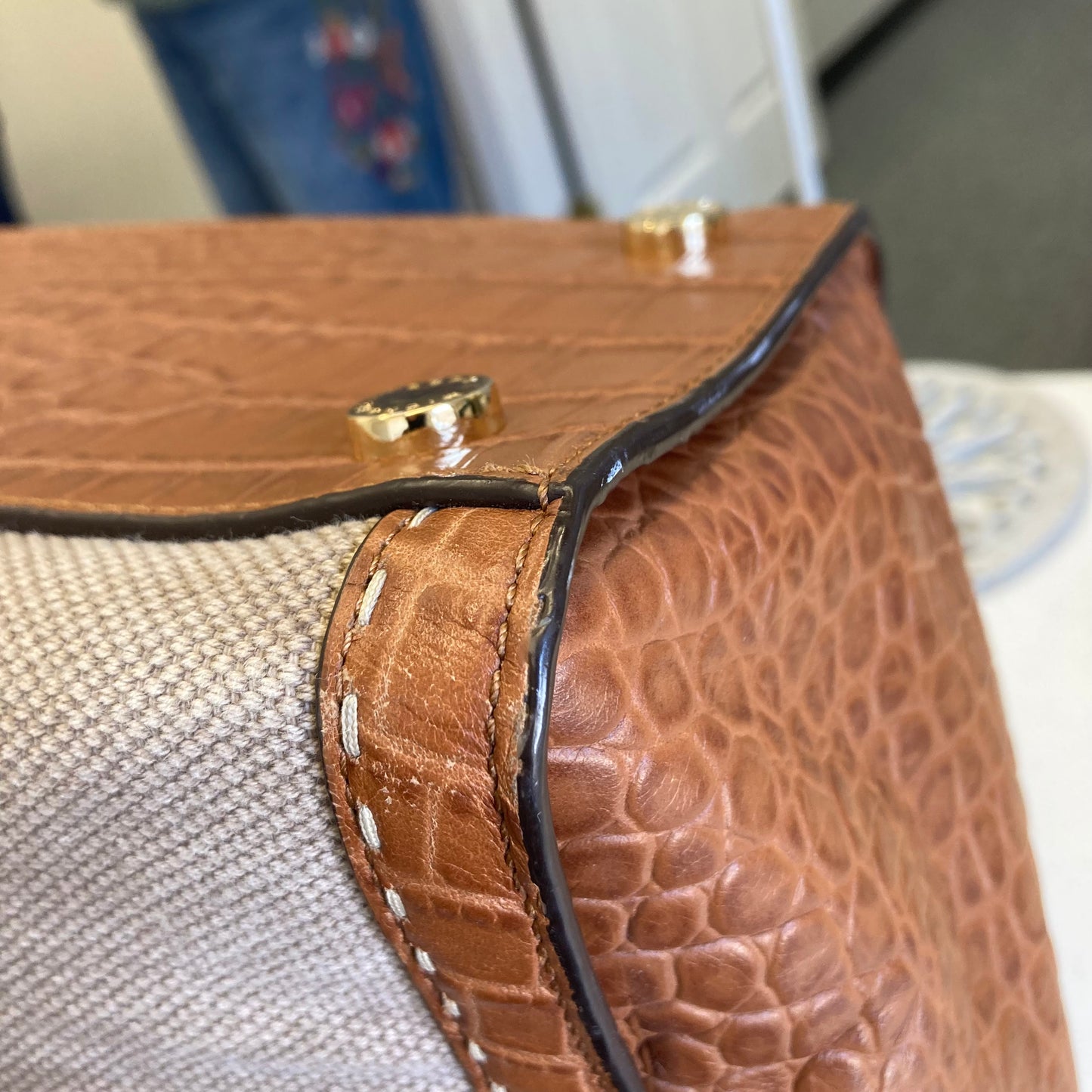 Handbag Designer By Michael Kors In Tan, Size:Large