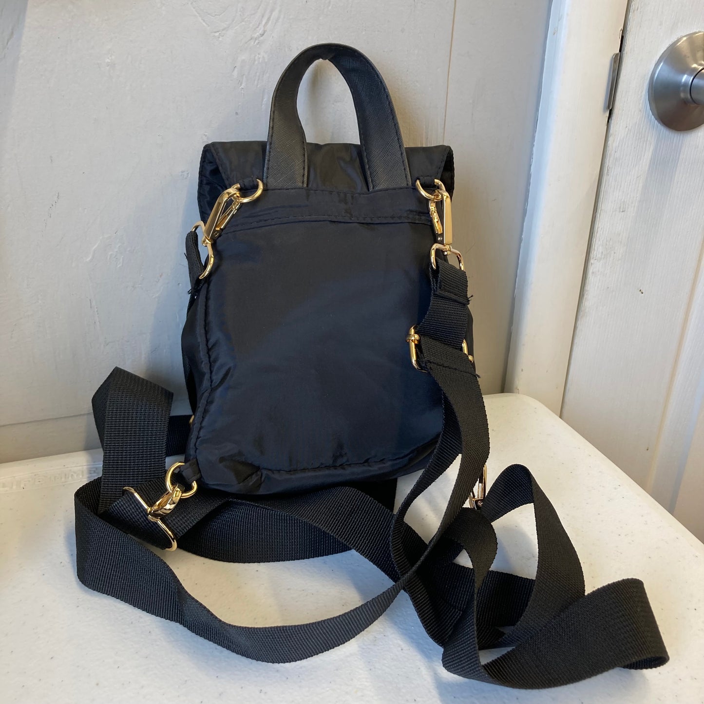 Backpack By Kedzie In Black, Size:Small