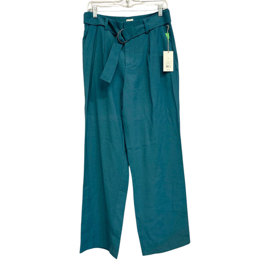 Pants Linen By A New Day In Teal, Size:6