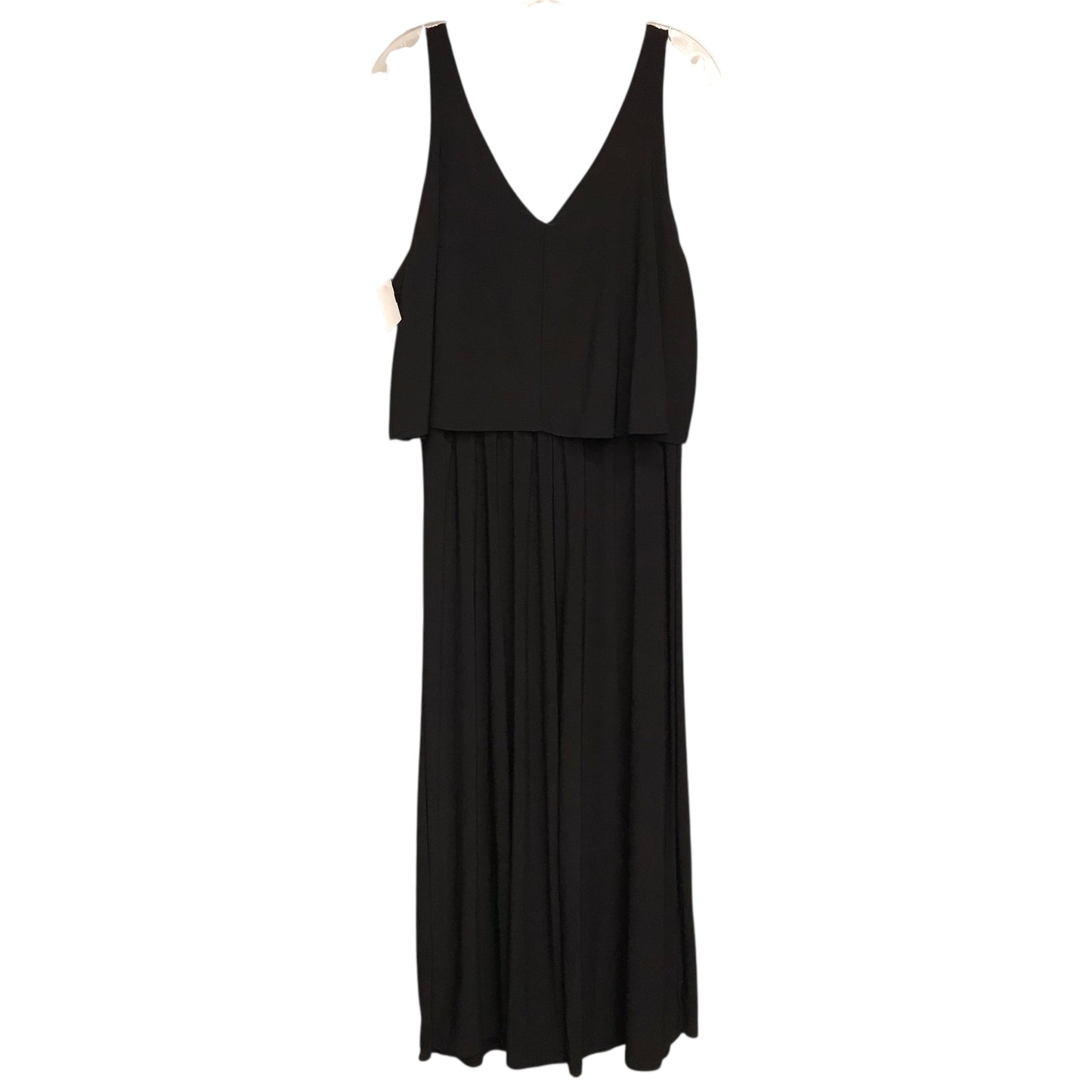 Jumpsuit By Tahari By Arthur Levine In Black, Size:Xl