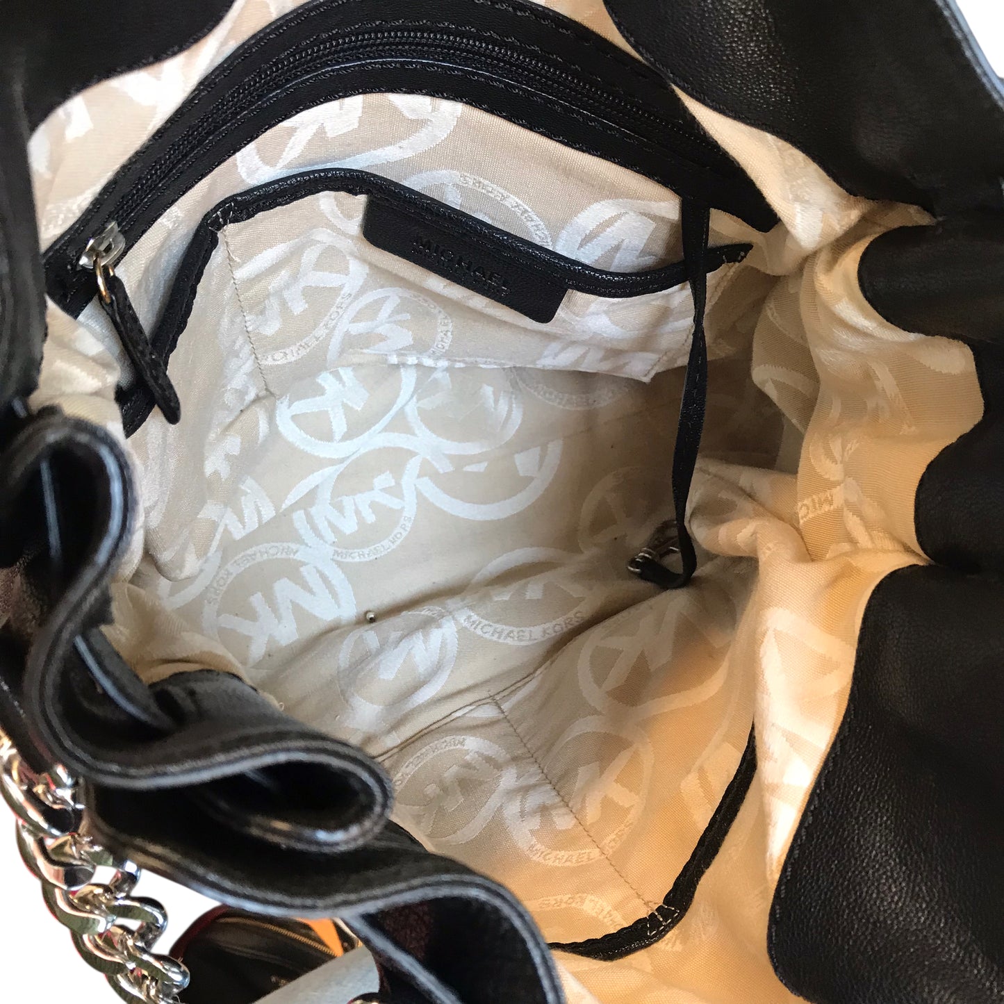 Handbag By Michael By Michael Kors In Black, Size:Large