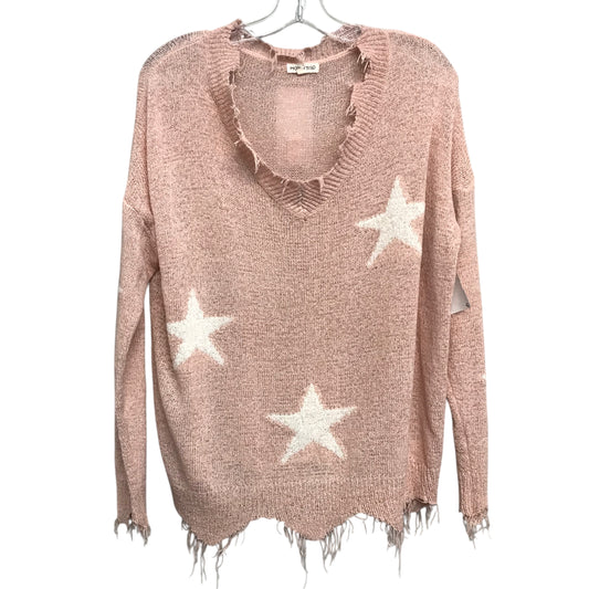 Sweater By Main Strip In Pink, Size:L