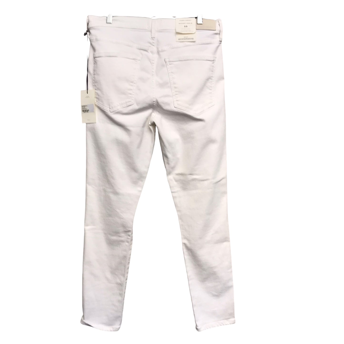 Jeans Straight By Citizens Of Humanity In White Denim, Size:16