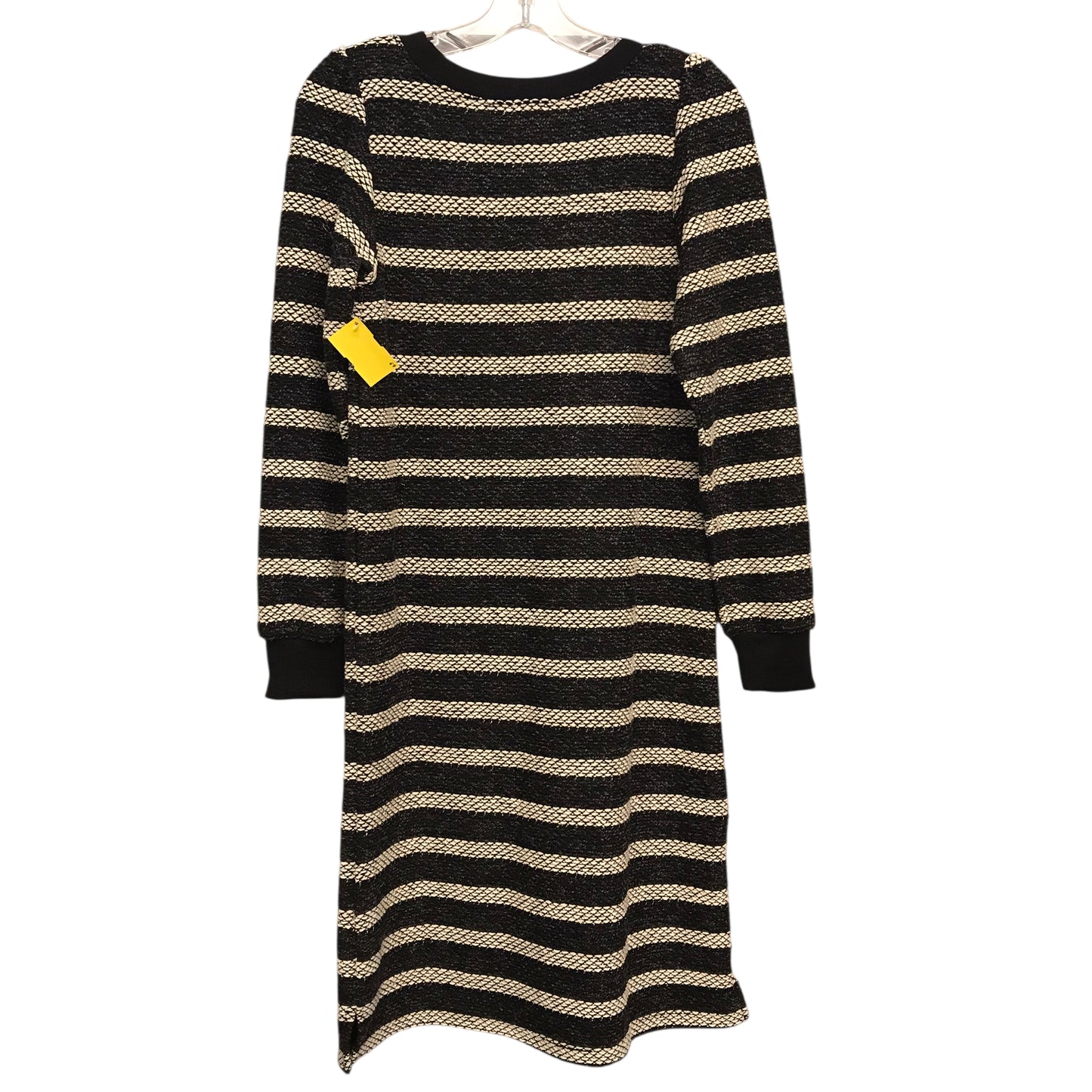 Dress Casual Midi By Loft In Striped Pattern, Size:S