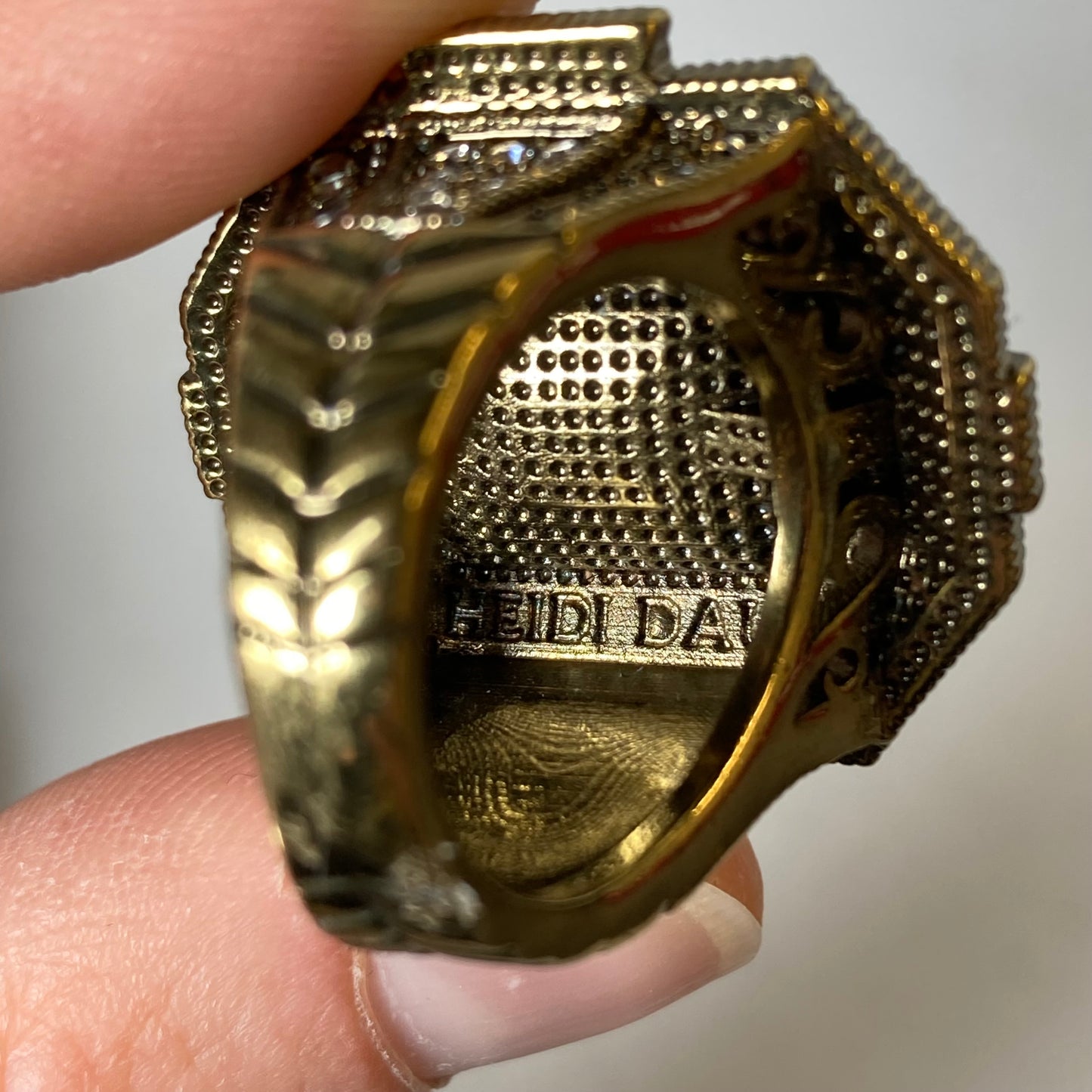 Ring Statement By Heidi Daus In Gold
