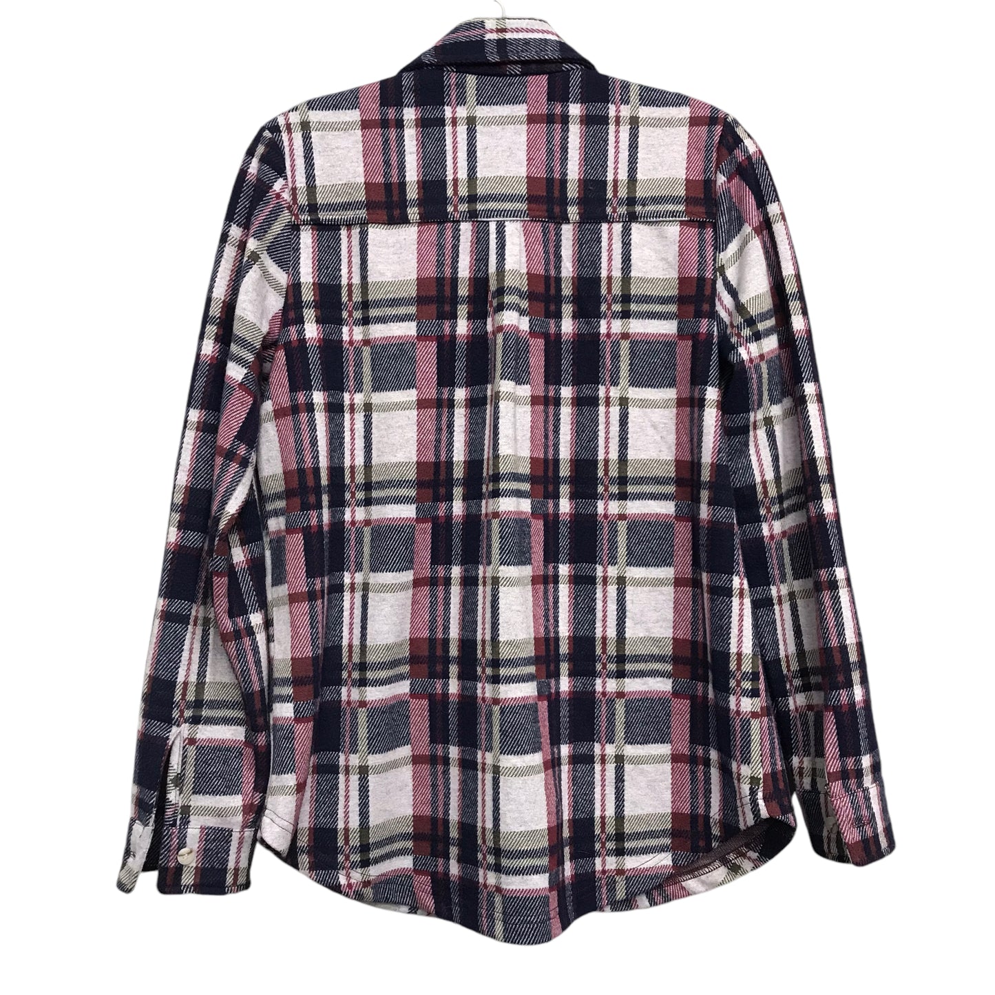 Jacket Shirt By Thread And Supply In Plaid Pattern, Size:S