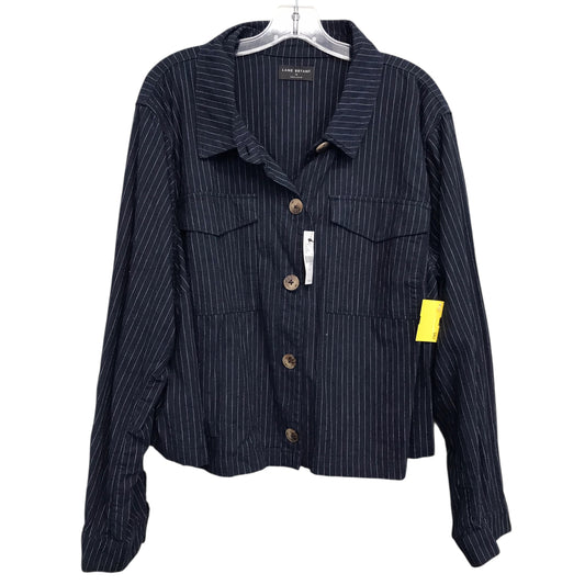 Top Ls By Lane Bryant In Navy, Size:3X