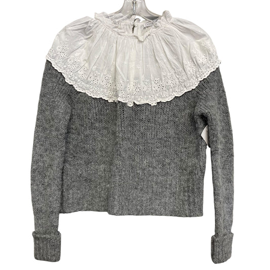 Top Ls By English Factory In Grey, Size:S