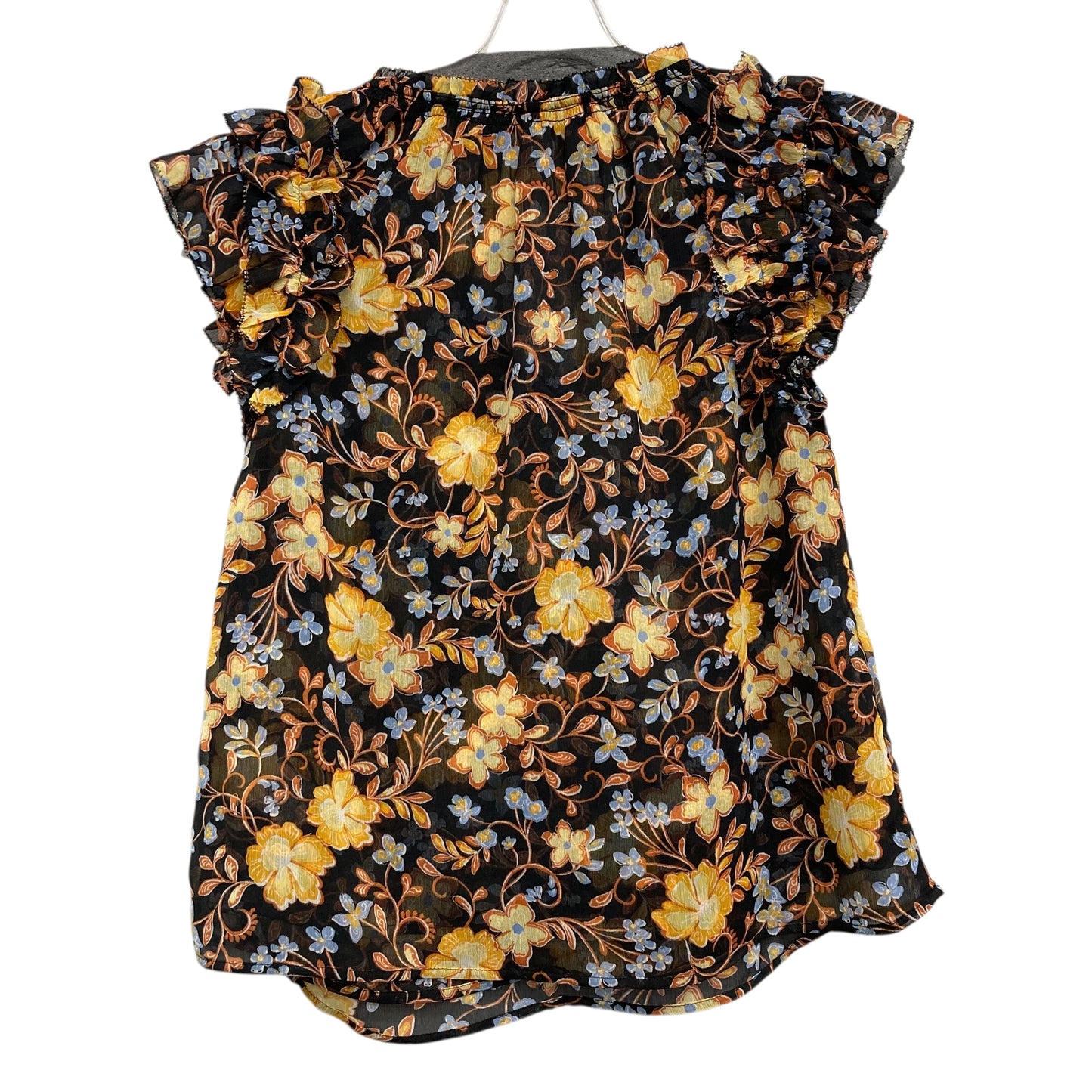 Top Sleeveless By Old Navy In Floral Print, Size:S