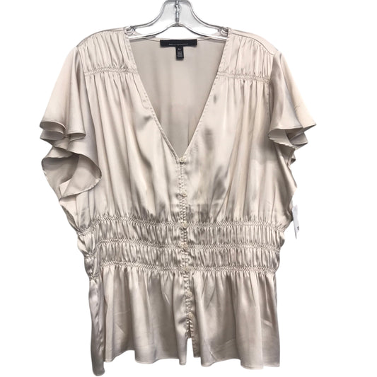 Top Sleeveless By White House Black Market In Beige, Size:Xl