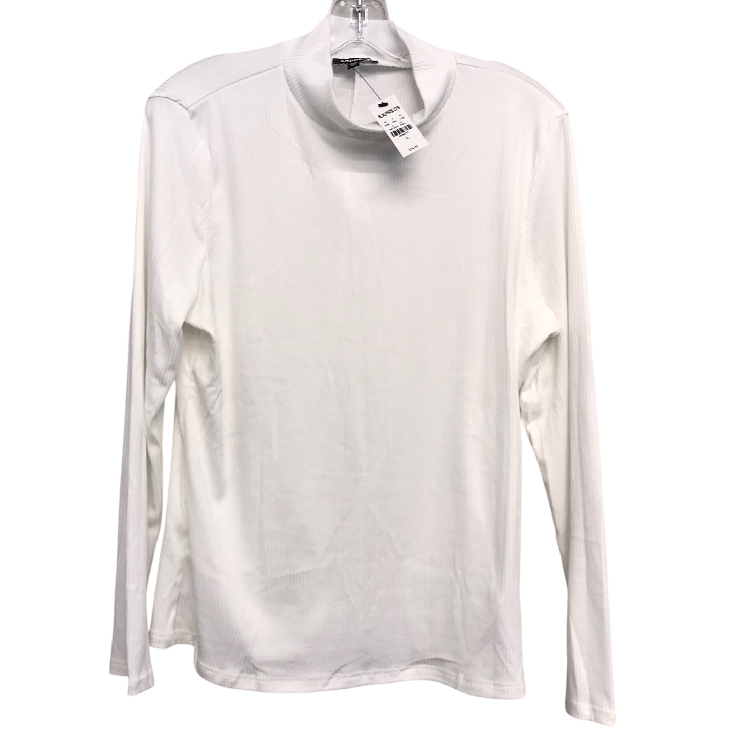Top Ls By Express In White, Size:Xl