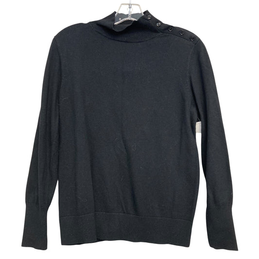 Sweater By Ann Taylor In Black, Size:L