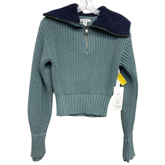 Sweater By Athleta In Teal, Size:Xxs