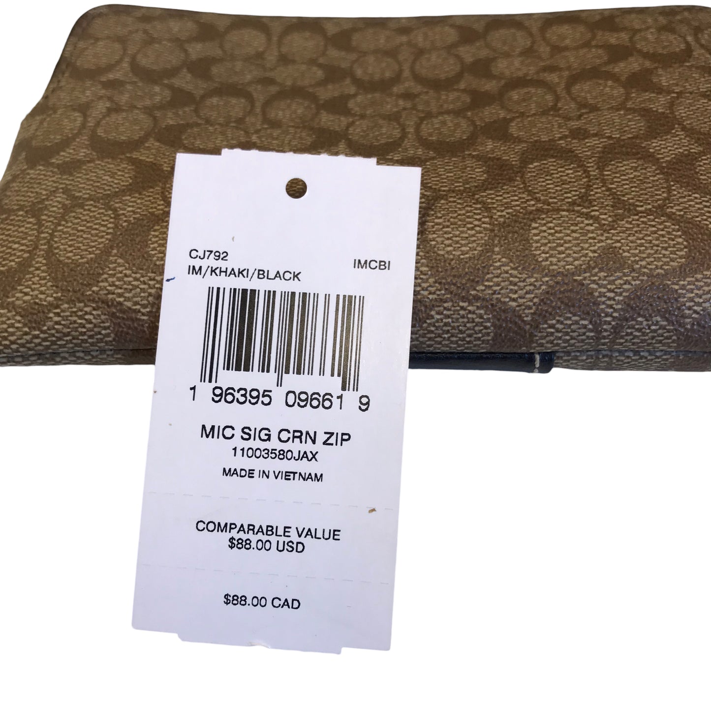 Wristlet Designer By Coach In Brown, Size:Small