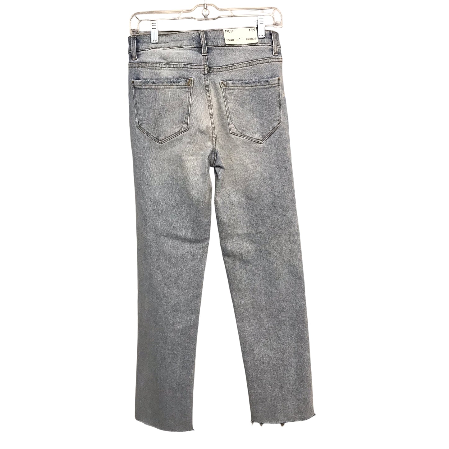 Jeans Straight By Kensie In Blue Denim, Size:4