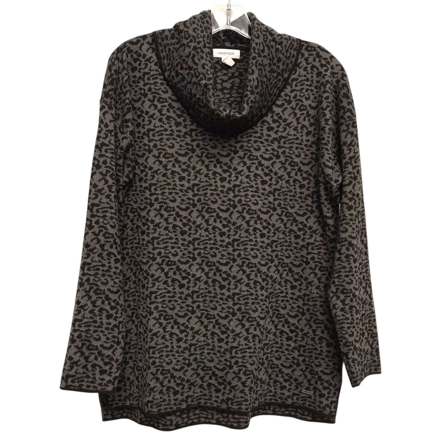 Top Ls By Calvin Klein In Animal Print, Size:M