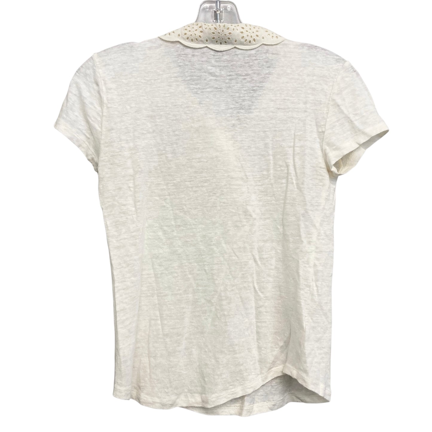 Top Ss By Ann Taylor In White, Size:Xsp