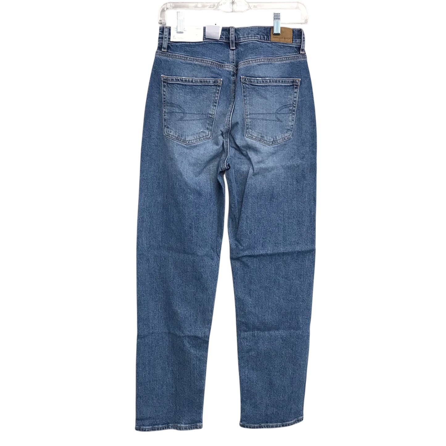 Jeans Skinny By American Eagle In Blue Denim, Size:2