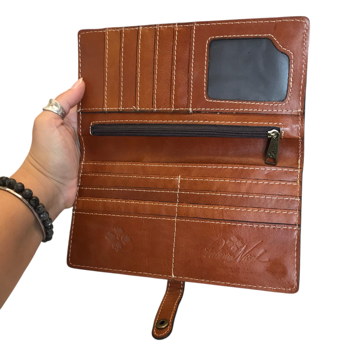 Wallet Designer By Patricia Nash In Brown, Size:Large