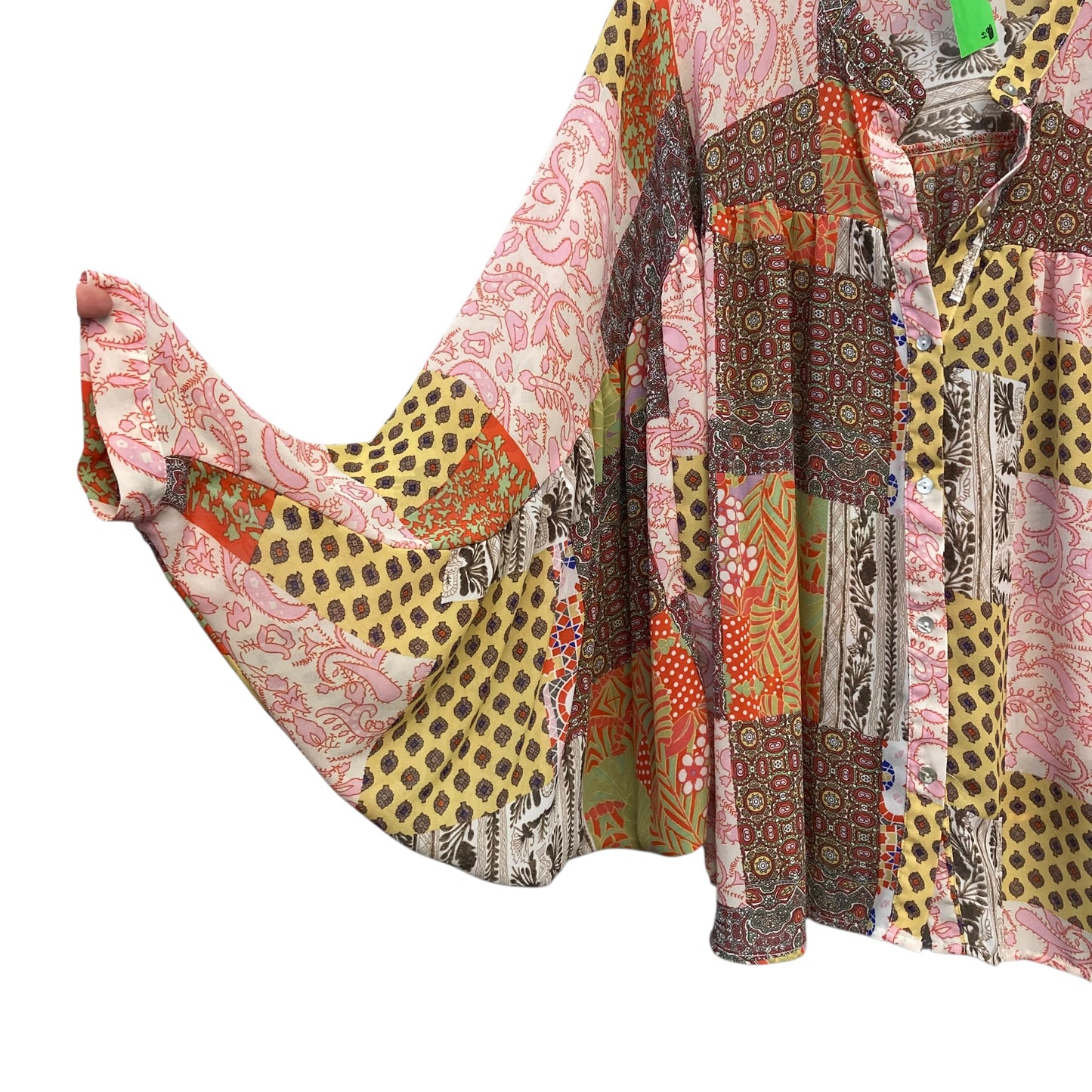 Top Ls By Ee Some In Floral Print, Size:Xs