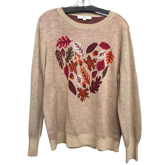 Sweater By Loft In Tan, Size:Xl