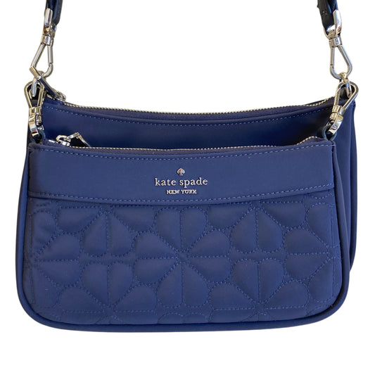 Handbag Designer By Kate Spade In Navy, Size:Small