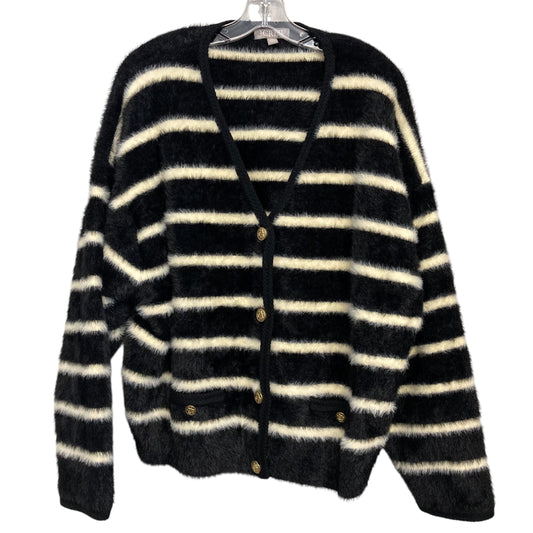 Sweater By J. Crew In Black & White, Size:Xl