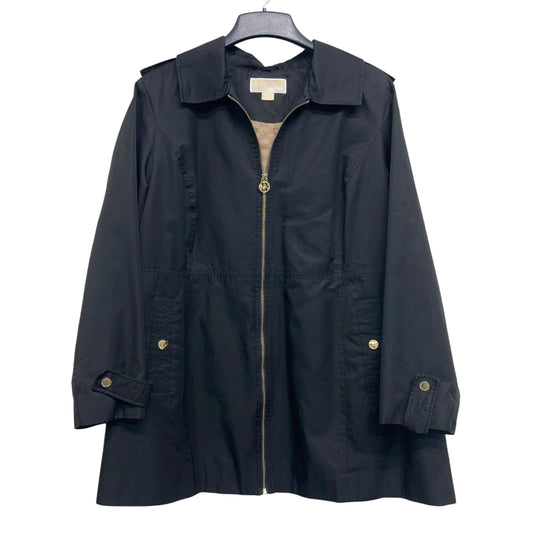 Coat Raincoat By Michael By Michael Kors In Black, Size:1X