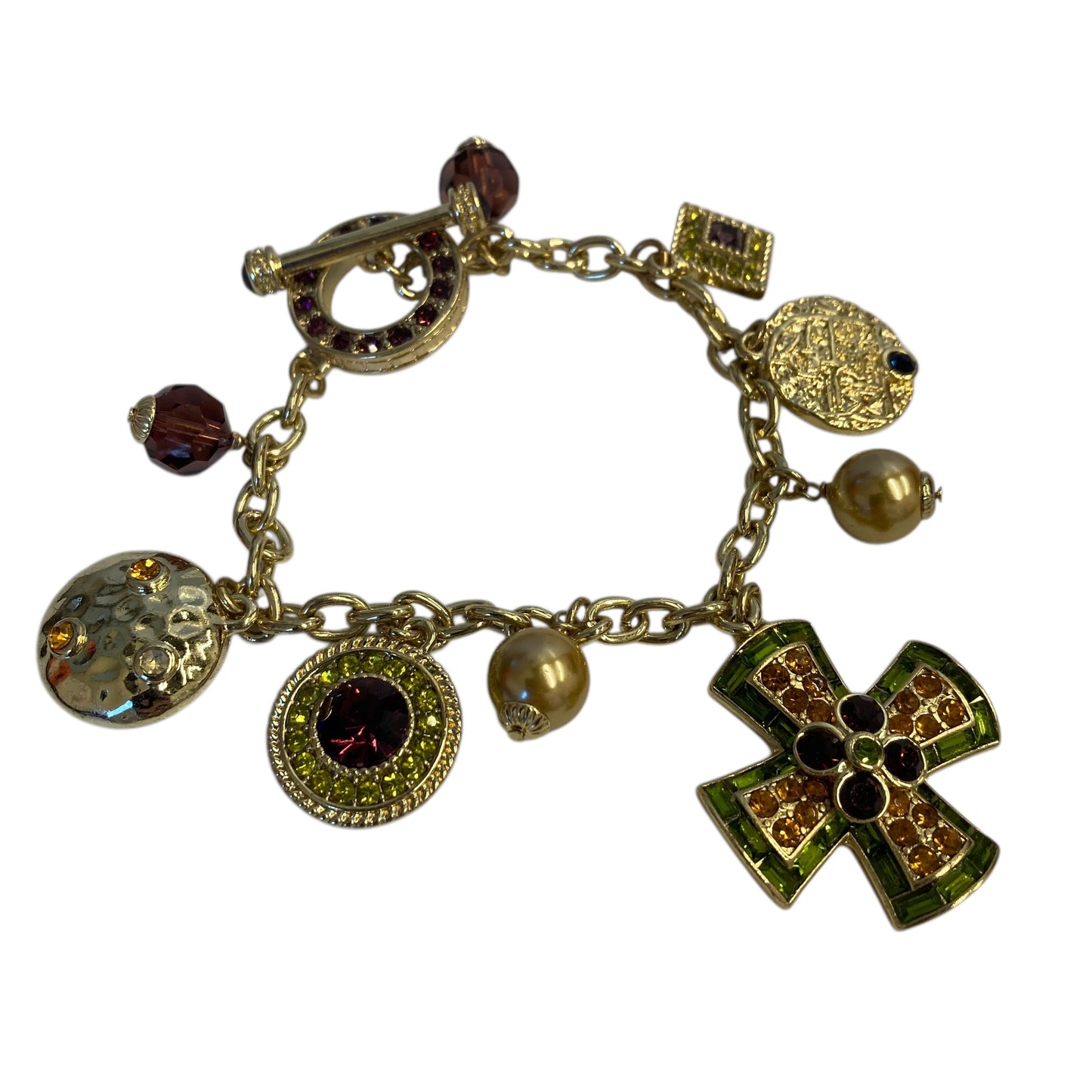 Bracelet Charm By Heidi Daus In Gold