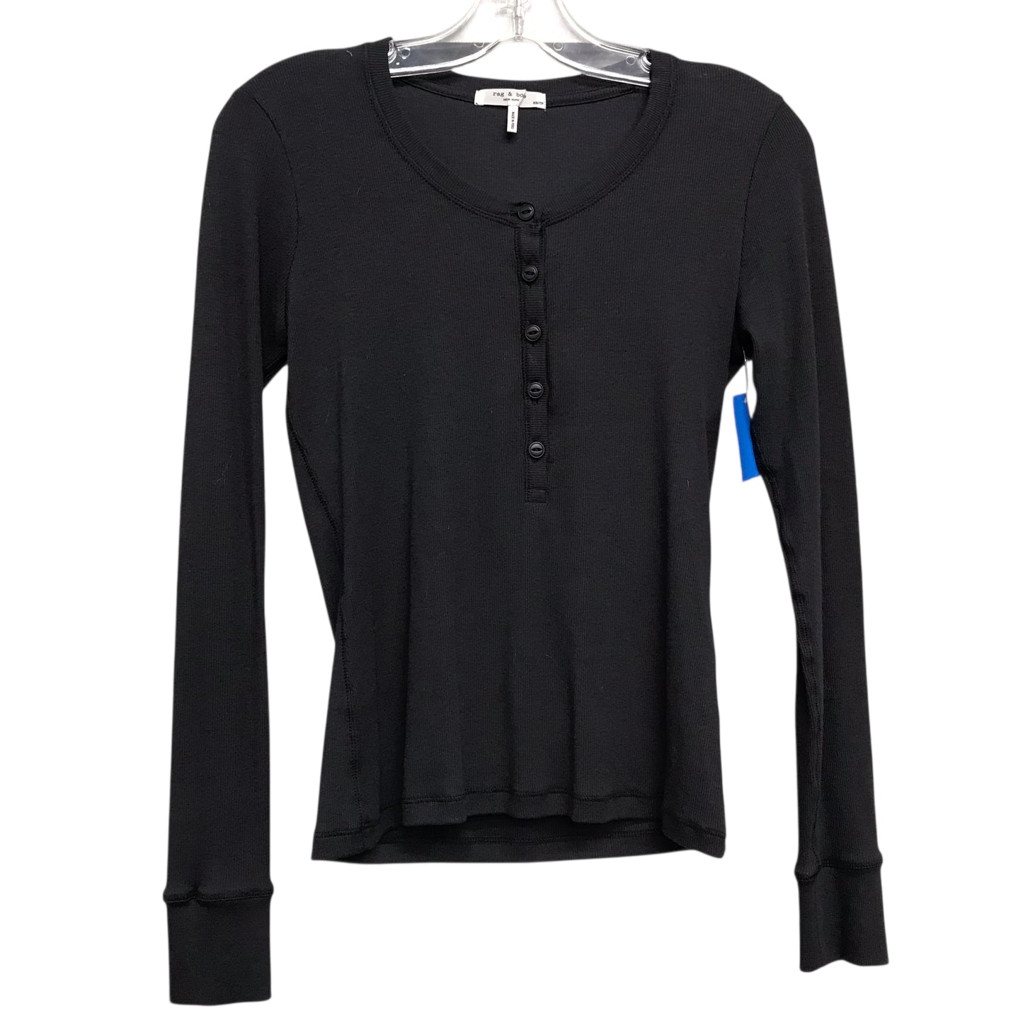 Top Ls Basic By Rag And Bone In Grey, Size:Xs