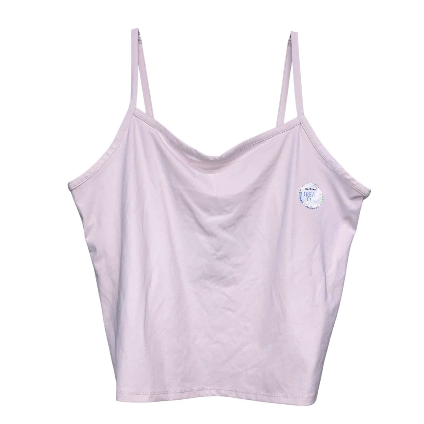 Top Sleeveless Basic By Wallflower In Pink, Size:2X