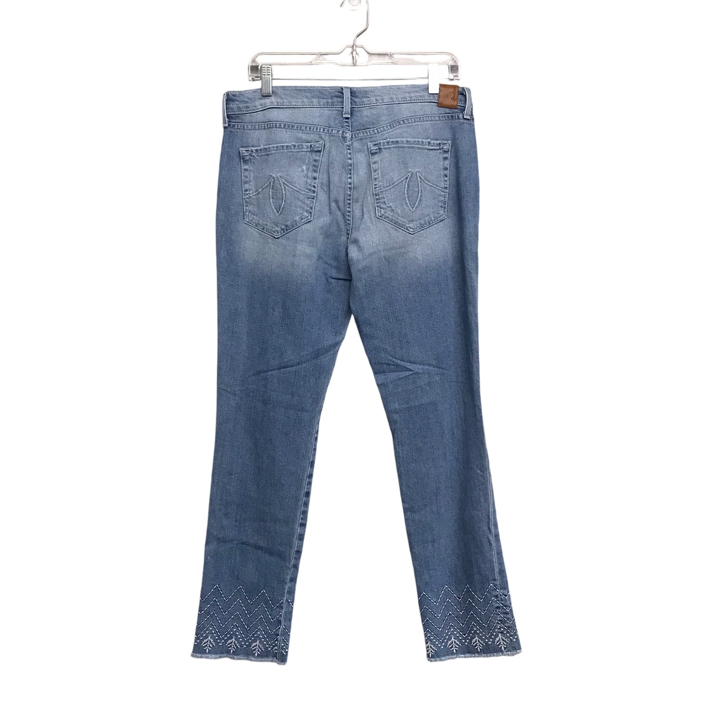 BLUE DENIM JEANS SKINNY by LEVEL 99 Size:6