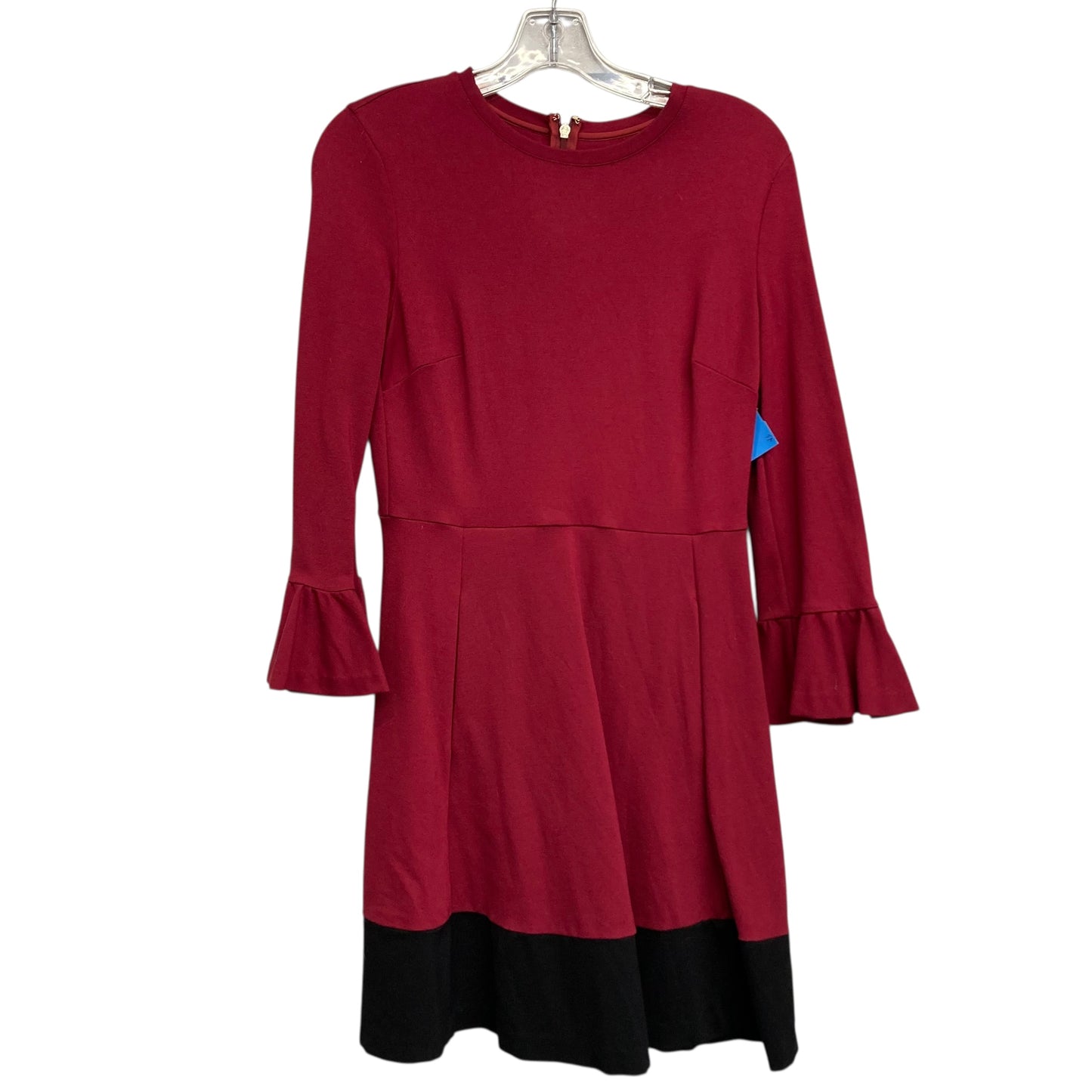 Dress Designer By Kate Spade In Black & Red, Size:S