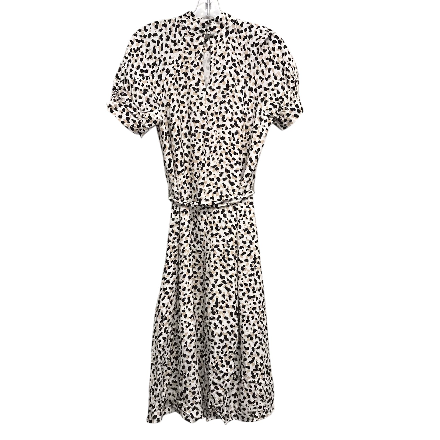 Dress Casual Midi By Ann Taylor In Animal Print, Size:S